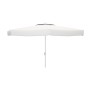 Parasol Marbueno Blanc Polyester Aluminium Ø 270 cm