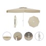 Parasol Marbueno Beige Polyester Aluminium Ø 270 cm