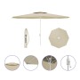 Parasol Marbueno Beige Polyester Acier Ø 300 cm