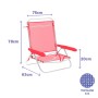 Chaise Pliante Marbueno Corail 63 x 76 x 78 cm