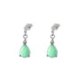 Pendientes Mujer Bobroff PD-GR-TW Plata de ley 1 cm