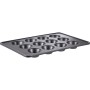 Molde Rectangular Muffins SwissHome SWISSBAKE SH Gris Acero al carbono 42,3 x 29, 8 x 4,1 cm