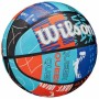 Balón de Baloncesto Wilson NBA Heir DNA Azul 6 Caucho