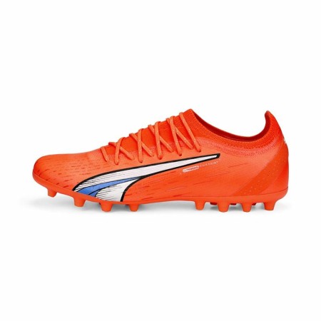 Chaussures de Football pour Adultes Puma Ultra Ultimate Mg Orange Unisexe