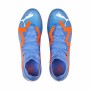 Botas de Fútbol para Adultos Puma Future Match Fg/Ag Glimmer Azul Naranja Mujer