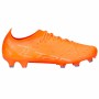 Chaussures de Football pour Adultes Puma Ultra Ultimate Fg/Ag Orange Femme