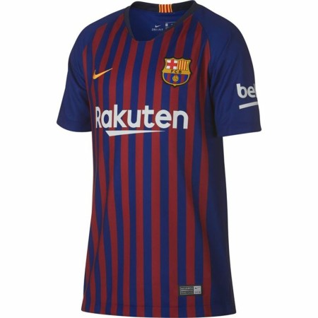 Maillot de Football à Manches Courtes pour Enfants Nike FC Barcelona 18/19 Local