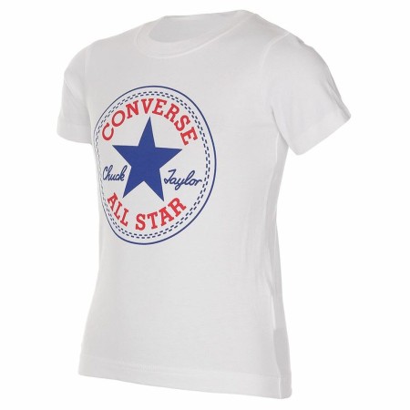 T shirt à manches courtes Enfant Converse Core Chuck Taylor Patch Bleu