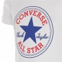 Camiseta de Manga Corta Infantil Converse Core Chuck Taylor Patch Azul