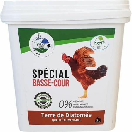 Abono orgánico TERRA NOSTRA Diatomée Tierra Gallina Granja 2 Kg