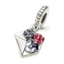 Perle de verre Femme Pandora 790787C01 Argenté Multicouleur