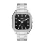 Reloj Hombre Fossil FS5933 Negro Plateado