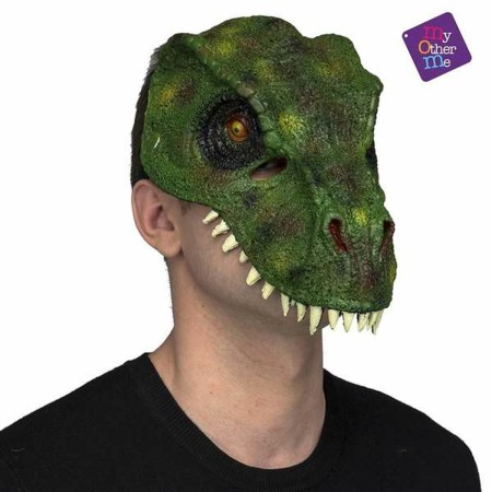 Masque Vert Taille unique Dinosaure