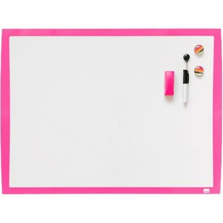 Tableau magnétique Nobo Fuchsia 58,5 x 43 cm Blanc