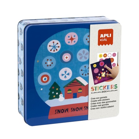 Juego de Manualidades Apli Gomets Christmas Multicolor