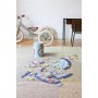 Puzzle Apli World Map Circular 48 Piezas 50 cm