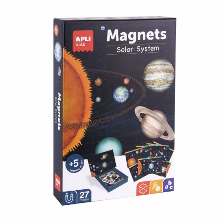 Juego Magnético Apli Solar System Multicolor