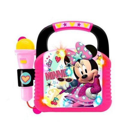 Enceinte avec Microphone Karaoké Minnie Mouse Fuchsia