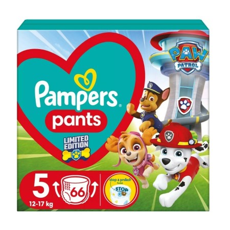 Pañales Desechables Pampers Paw Patrol 12-17 kg 5 (66 Unidades)