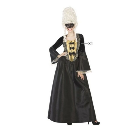 Déguisement Vénitien Noir XS/S