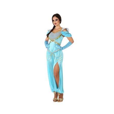 Déguisement Princesse Arabe Bleu Fantaisie XL