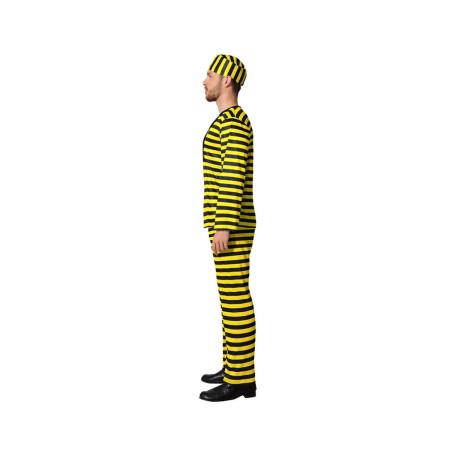 Déguisement Prisonnier Jaune