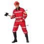 Disfraz para Adultos Bombero Rojo XL