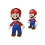 Peluche Super Mario Mario Azul Rojo 70 cm