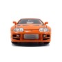 Playset Fast & Furious Brian & Toyota Supra 2 Piezas