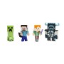 Ensemble de Figurines Minecraft 7 cm 4 Pièces