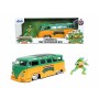 Playset Teenage Mutant Ninja Turtles Leonardo & 1962 Volkswagen Bus 2 Pièces