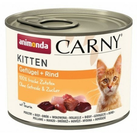 Aliments pour chat Animonda Carny Kitten Veau Oiseaux