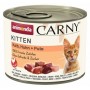 Aliments pour chat Animonda Carny Kitten Poulet Dinde Veau