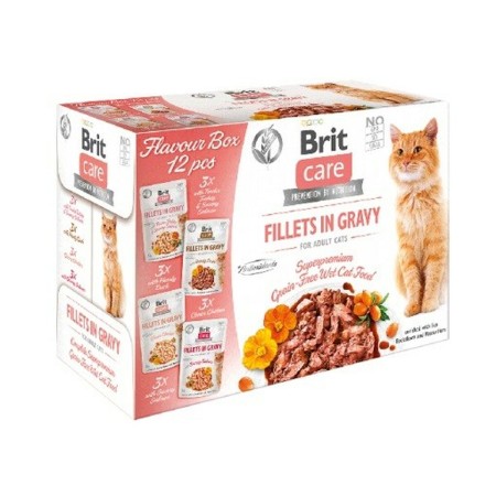 Aliments pour chat Brit Poulet Saumon Dinde Canard