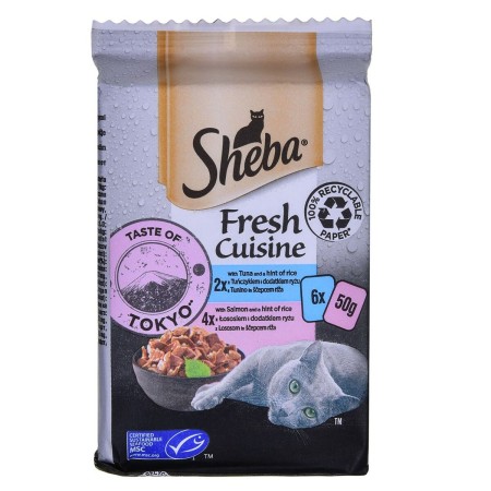 Comida para gato Sheba                 Salmón Atún