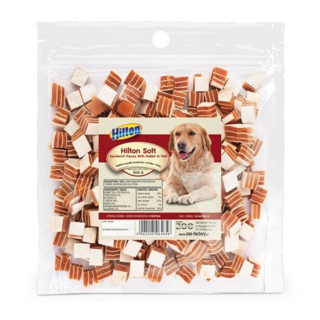 Snack pour chiens Hilton                 Morue Lapin 500 g