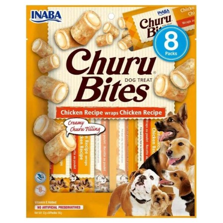 Snack pour chiens Inaba Churu Bites Poulet 8 x 12 g