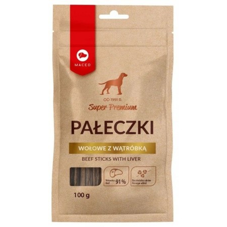 Snack pour chiens Maced                 Veau 100 g