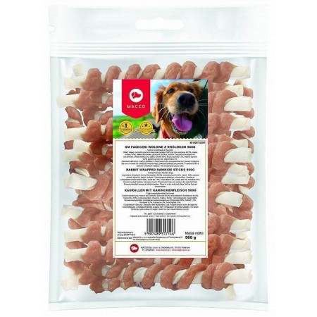 Snack pour chiens Maced                 Veau Lapin 500 g