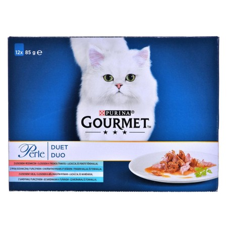 Comida para gato Purina Gourmet Salmón Atún Pescado