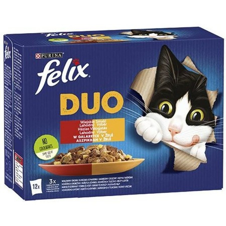 Aliments pour chat Purina                 Poulet Dinde Veau Agneau Foie Oiseaux