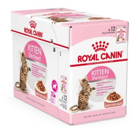 Aliments pour chat Royal Canin Sterilised Gravy Poulet