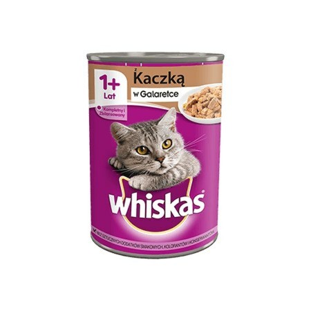 Aliments pour chat Whiskas  Canard