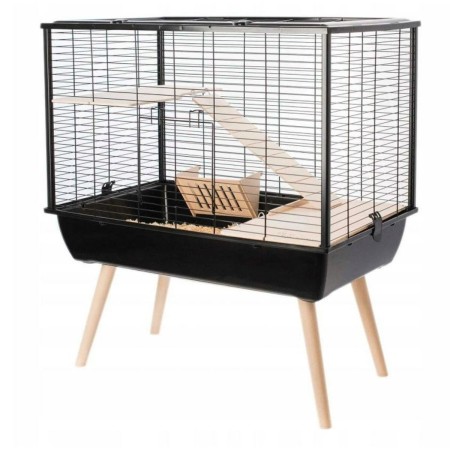 Cage Zolux H58 Métal Plastique Métal/Plastique 27 x 58 x 48 cm 78 x 81 x 48 cm (1 Pièce)