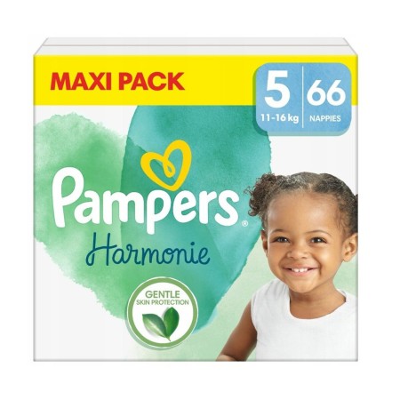 Pañales Desechables Pampers Harmonie 11-16 kg 5 (66 Unidades)