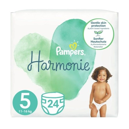 Pañales Desechables Pampers Harmonie 11-16 kg 5 (24 Unidades)