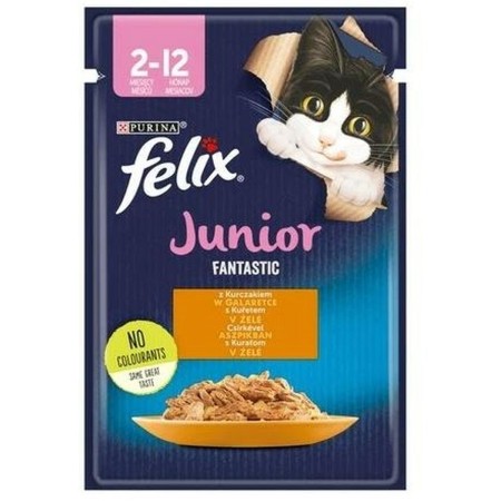 Aliments pour chat Purina Fanstastic Poulet