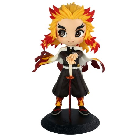 Figure à Collectionner Demon Slayer Q Posket Kyojuro Rengoku	 PVC 14 cm