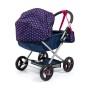 Carrito para Muñecas Bayer 12754AA Azul marino 58 cm