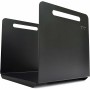 Range-bois Etterr Noir Acier au carbone 30 x 30 x 30 cm